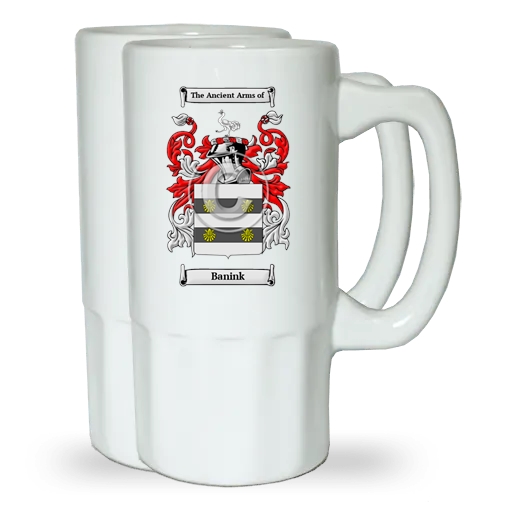 Banink Pair of Beer Steins