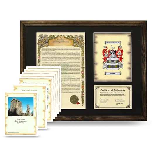 Banon Framed History And Complete History- Brown