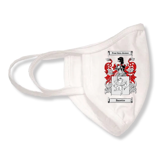 Barette Coat of Arms Face Mask