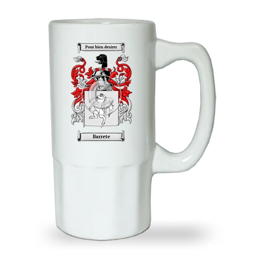 Barrete Ceramic Beer Stein