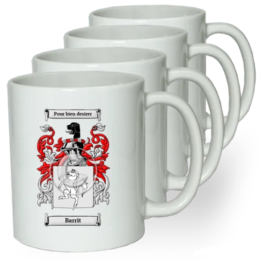 Barrit Coffee mugs (set of four)