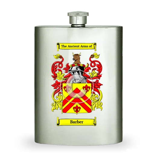 Barber Stainless Steel Hip Flask