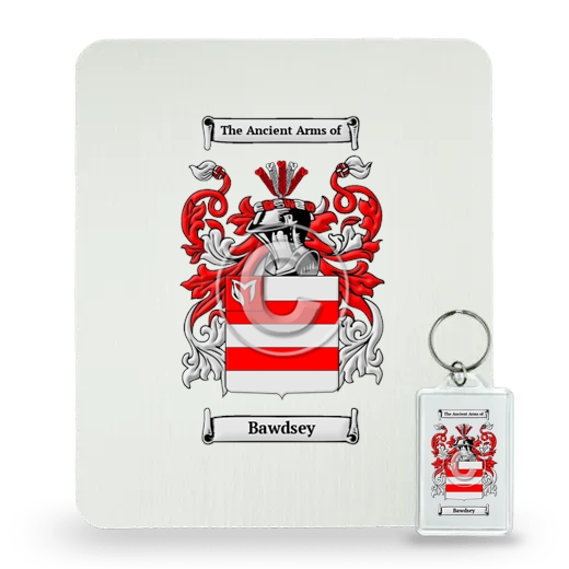 Bawdsey Mouse Pad and Keychain Combo Package