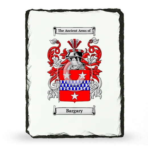 Bargary Coat of Arms Slate