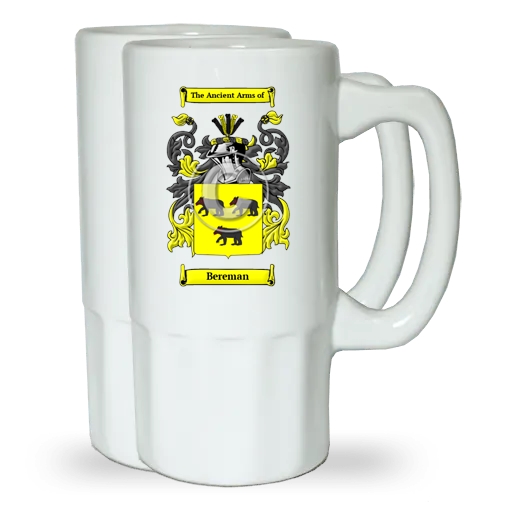 Bereman Pair of Beer Steins