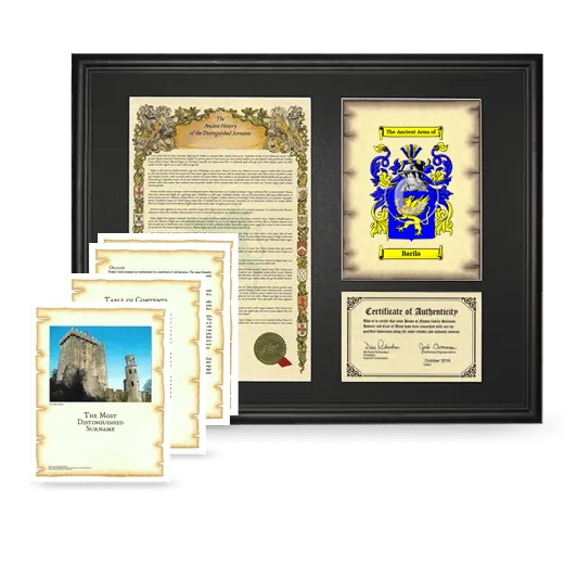 Barila Framed History And Complete History- Black