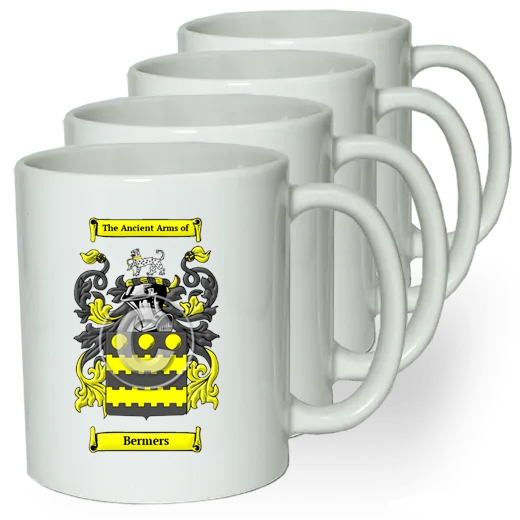 Bermers Coffee mugs (set of four)