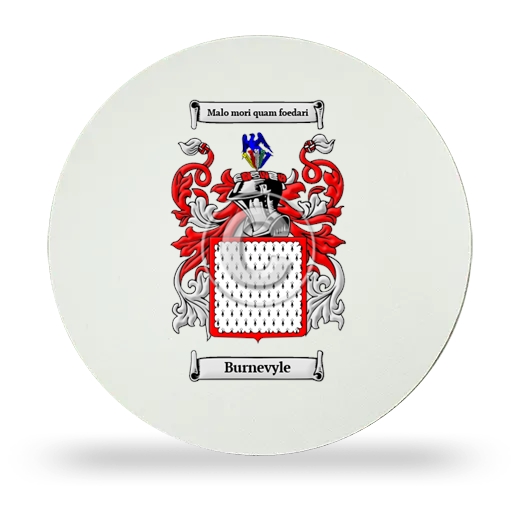 Burnevyle Round Mouse Pad