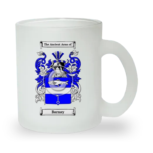 Barnay Frosted Glass Mug