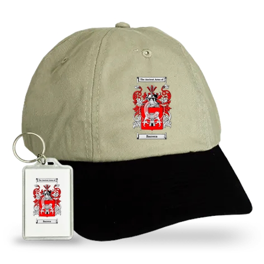 Barrera Ball cap and Keychain Special
