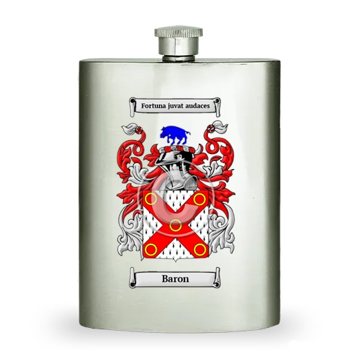 Baron Stainless Steel Hip Flask