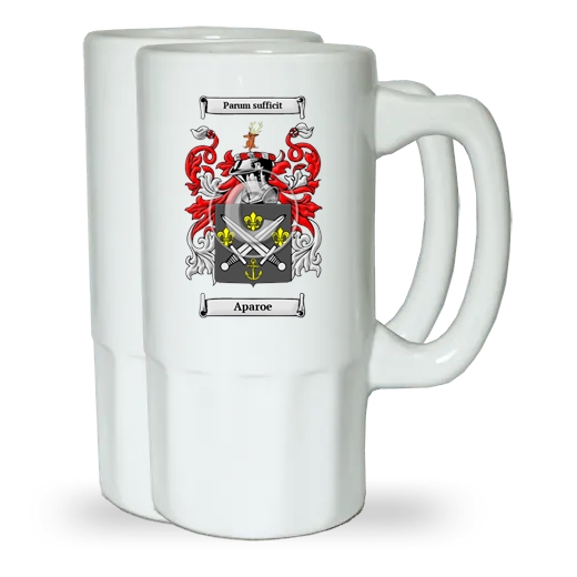 Aparoe Pair of Beer Steins