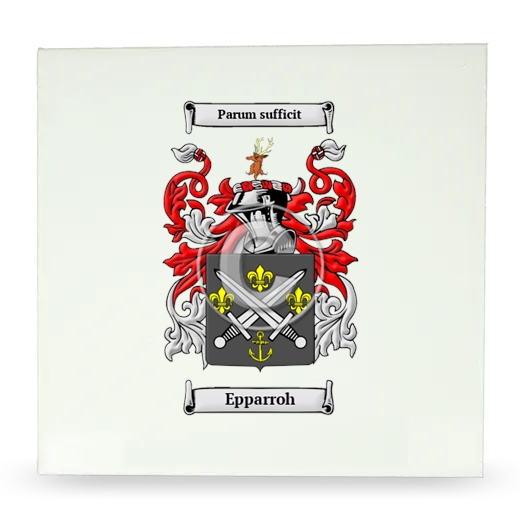 Epparroh Large Ceramic Tile with Coat of Arms