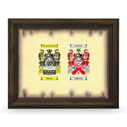 Anniversary Framed - Brown