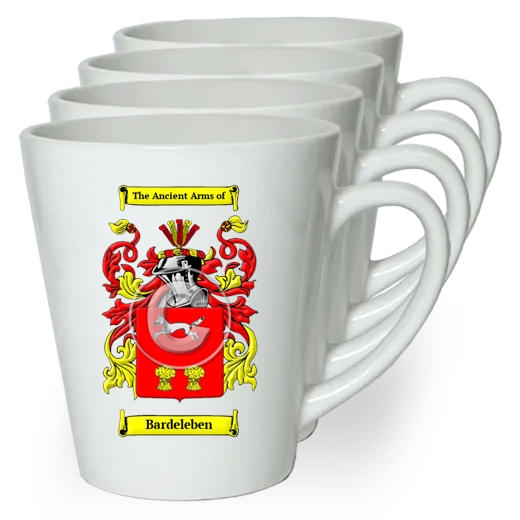 Bardeleben Set of 4 Latte Mugs