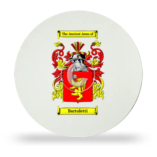 Bartoletti Round Mouse Pad