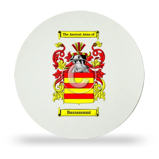 Bassanonni Round Mouse Pad