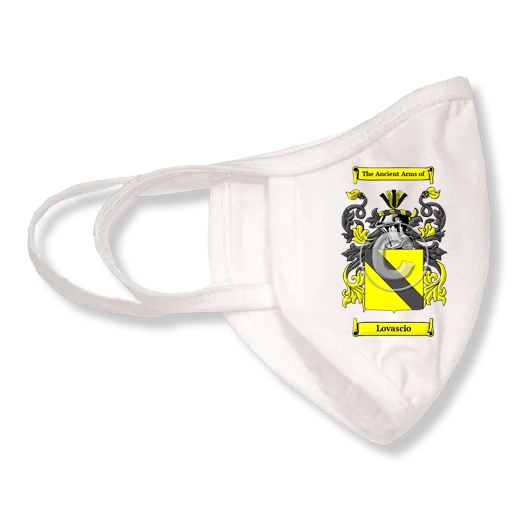 Lovascio Coat of Arms Face Mask