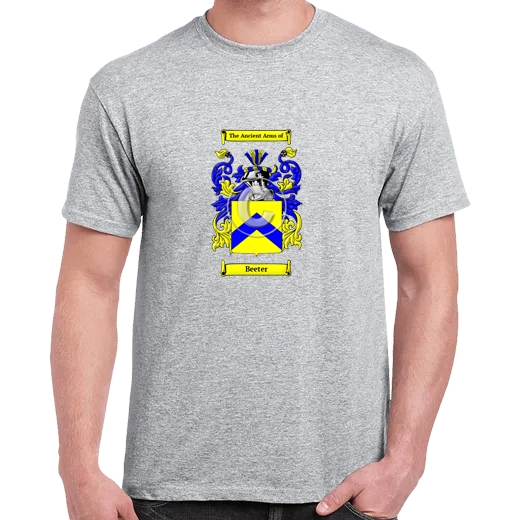 Beeter Grey Coat of Arms T-Shirt