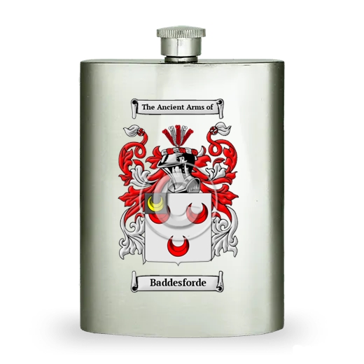 Baddesforde Stainless Steel Hip Flask