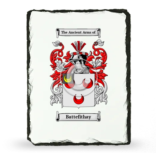 Battefithay Coat of Arms Slate