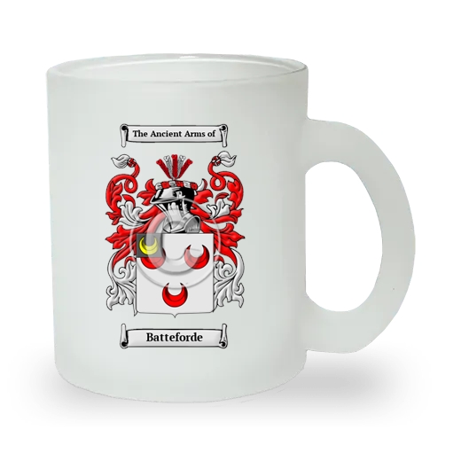 Batteforde Frosted Glass Mug