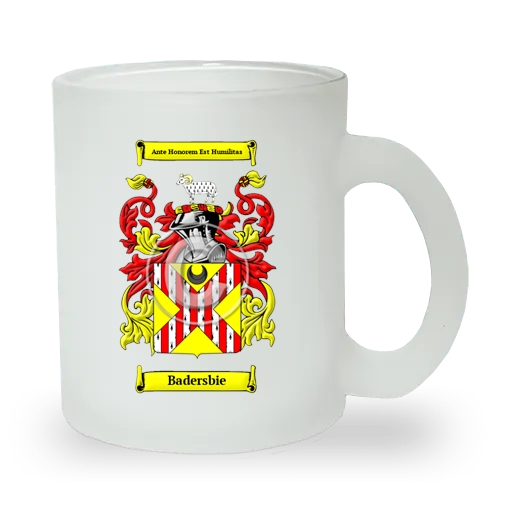 Badersbie Frosted Glass Mug