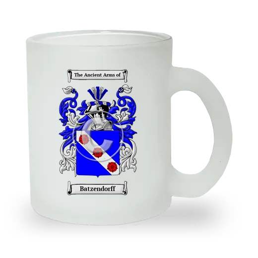 Batzendorff Frosted Glass Mug