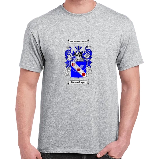 Batzendorper Grey Coat of Arms T-Shirt