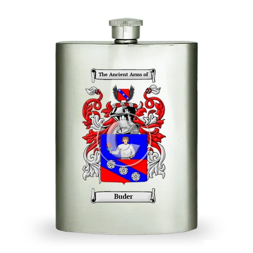Buder Stainless Steel Hip Flask