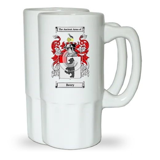 Beery Pair of Beer Steins