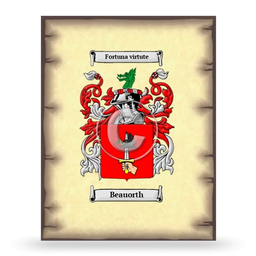 Beauorth Coat of Arms Print