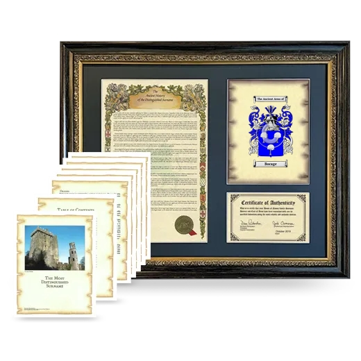 Bocage Framed History and Complete History - Heirloom