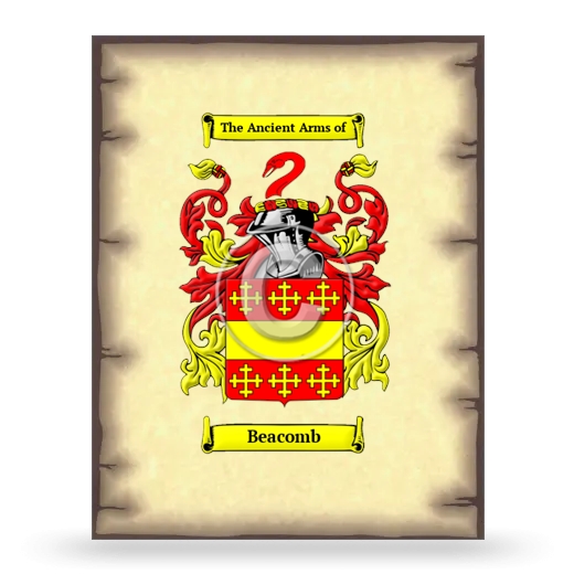 Beacomb Coat of Arms Print