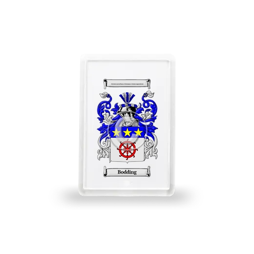 Bodding Coat of Arms Magnet