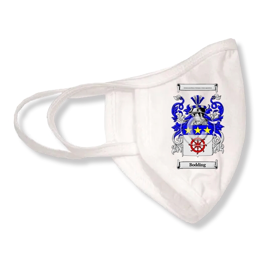 Bodding Coat of Arms Face Mask