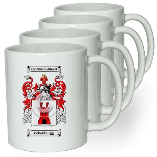 Bebenburgg Coffee mugs (set of four)