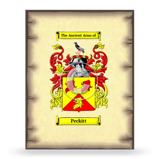 Peckitt Coat of Arms Print