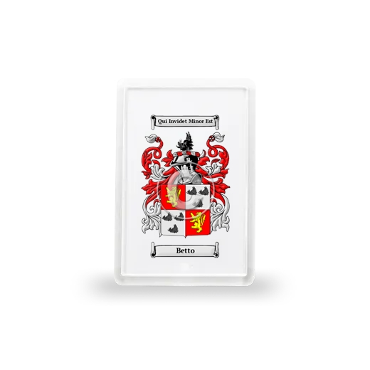 Betto Coat of Arms Magnet