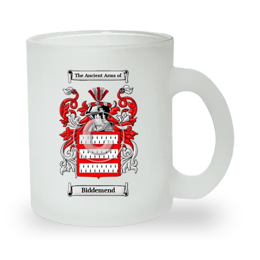 Biddemend Frosted Glass Mug