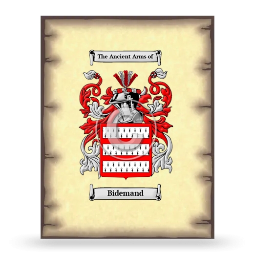 Bidemand Coat of Arms Print