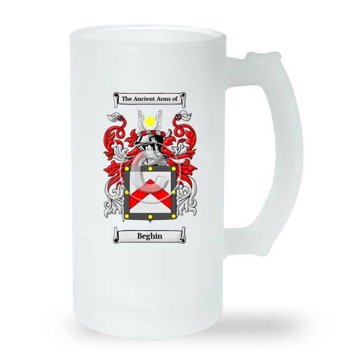 Beghin Frosted Beer Stein