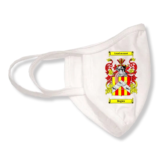 Begier Coat of Arms Face Mask