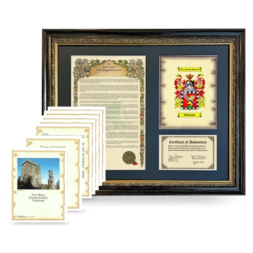 Belmonte Framed History and Complete History - Heirloom