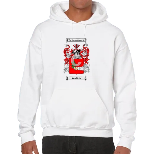 Vendittis Unisex Coat of Arms Hooded Sweatshirt