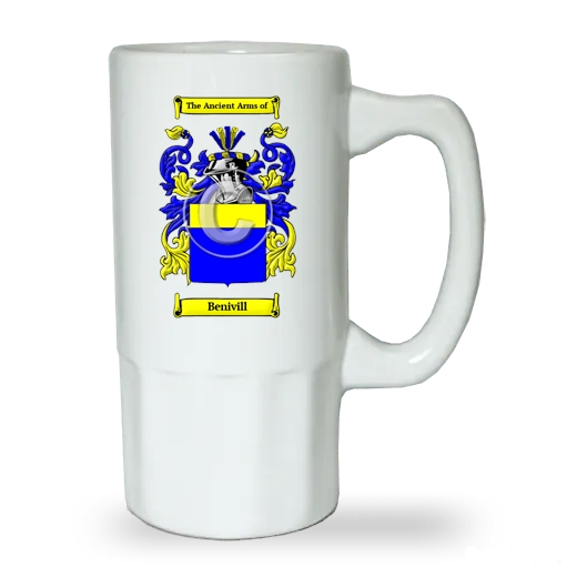 Benivill Ceramic Beer Stein