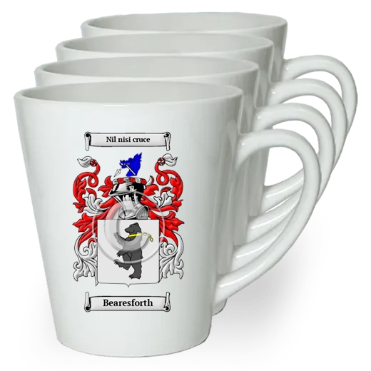 Bearesforth Set of 4 Latte Mugs