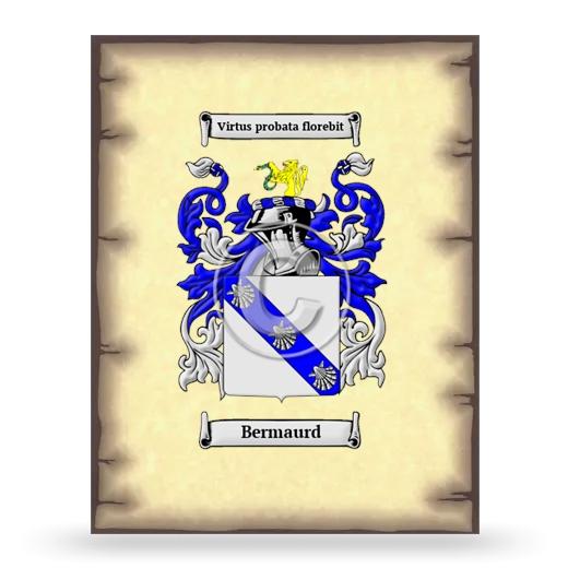 Bermaurd Coat of Arms Print