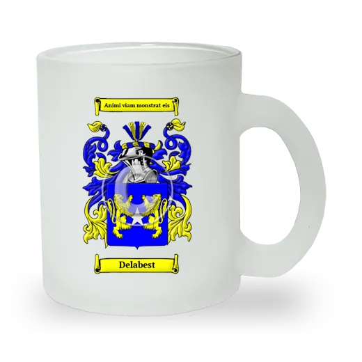 Delabest Frosted Glass Mug