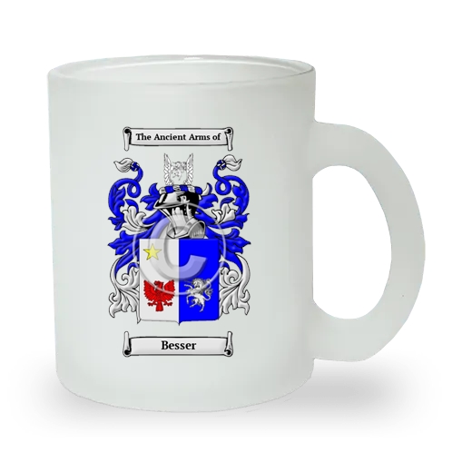 Besser Frosted Glass Mug